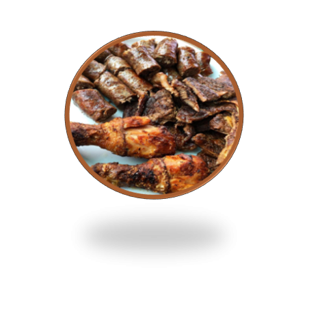 Papa, Beef Wors & chicken