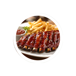 Ribs With Chips