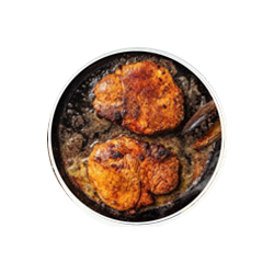 Pork chops only